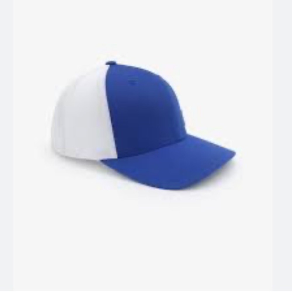Blue & White Baseball Hat